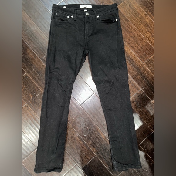 Calvin Klein Jeans 33x32 w33 x L32 Men's Dark Straight Jeans - Picture 3 of 7